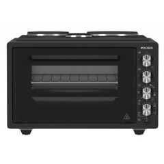 Robin ZK-45 Ηλεκτρικό Φουρνάκι 42lt με 3 Εστίες και Αέρα Μαύρο Robin ZK-45 Ηλεκτρικό Φουρνάκι 42lt με 3 Εστίες και Αέρα Μαύρο